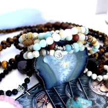 Load image into Gallery viewer, Amazonite Mala Bracelet