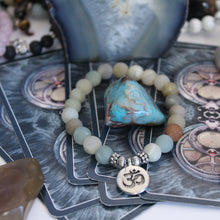 Load image into Gallery viewer, Amazonite Charm Bracelet