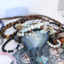 Load image into Gallery viewer, Amazonite Mala Bracelet