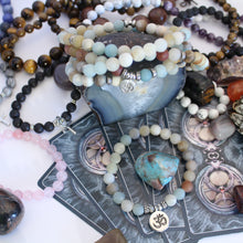 Load image into Gallery viewer, Amazonite Mala Bracelet