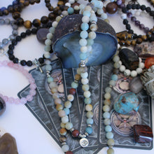 Load image into Gallery viewer, Amazonite Mala Bracelet